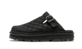 Zebzag Mule Black Econyl Woven Wr+Grizzly - Noir