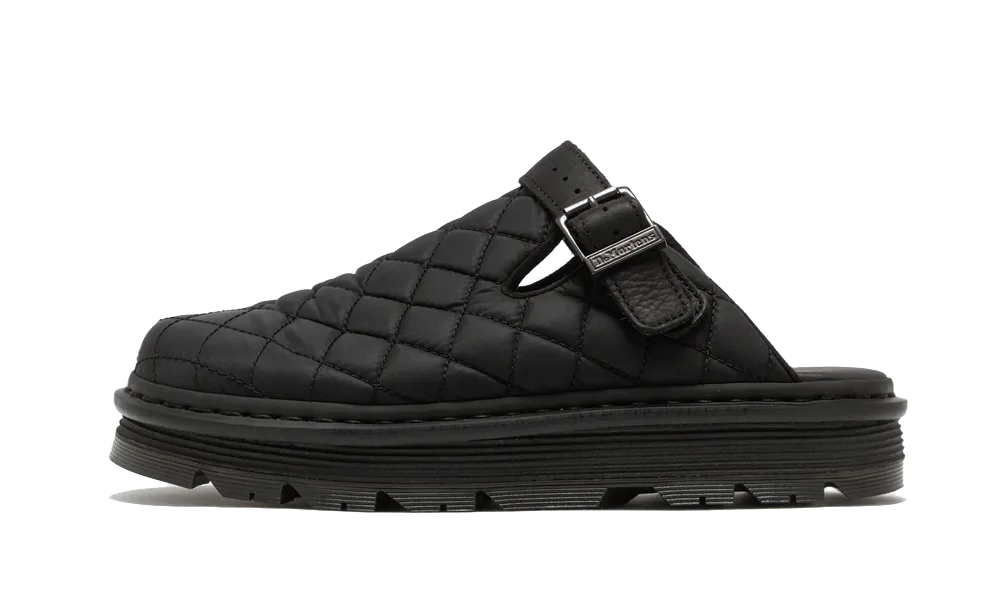 Zebzag Mule Black Econyl Woven Wr+Grizzly - Noir