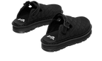 Zebzag Mule Black Econyl Woven Wr+Grizzly - Noir