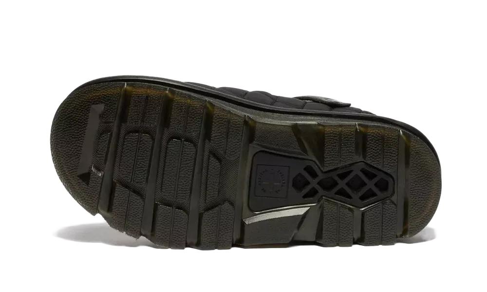 Dr. Martens - Zebzag Mule Black Econyl Woven Wr+Grizzly - Negro