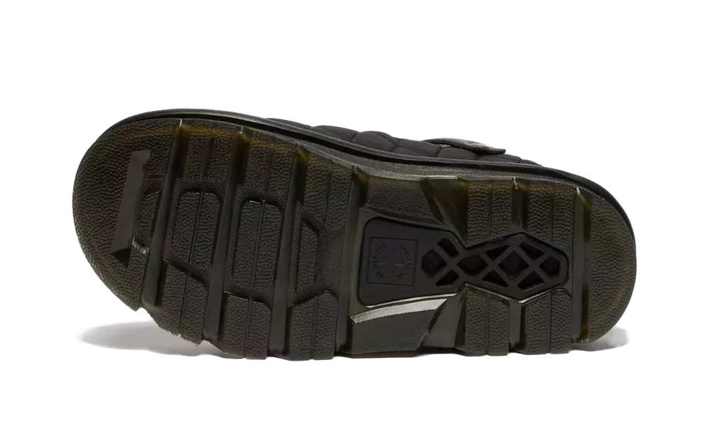 Zebzag Mule Black Econyl Woven Wr+Grizzly - Noir
