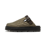 Dr. Martens - Zebzag Mule DMs Olive Econyl Woven WR+Grizzly Shoes - Green