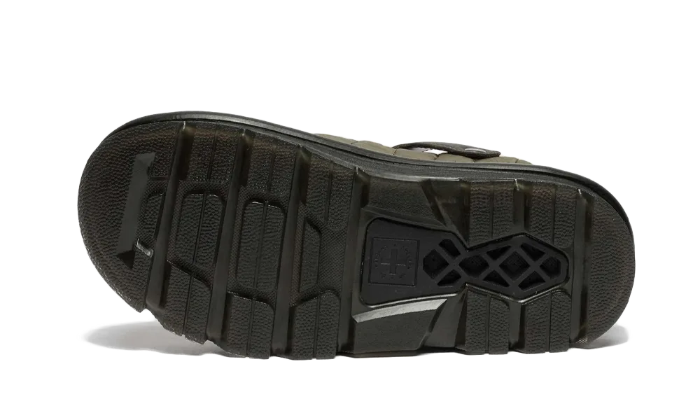 Zebzag Mule Dms Olive Econyl Woven Wr+Grizzly - Vert
