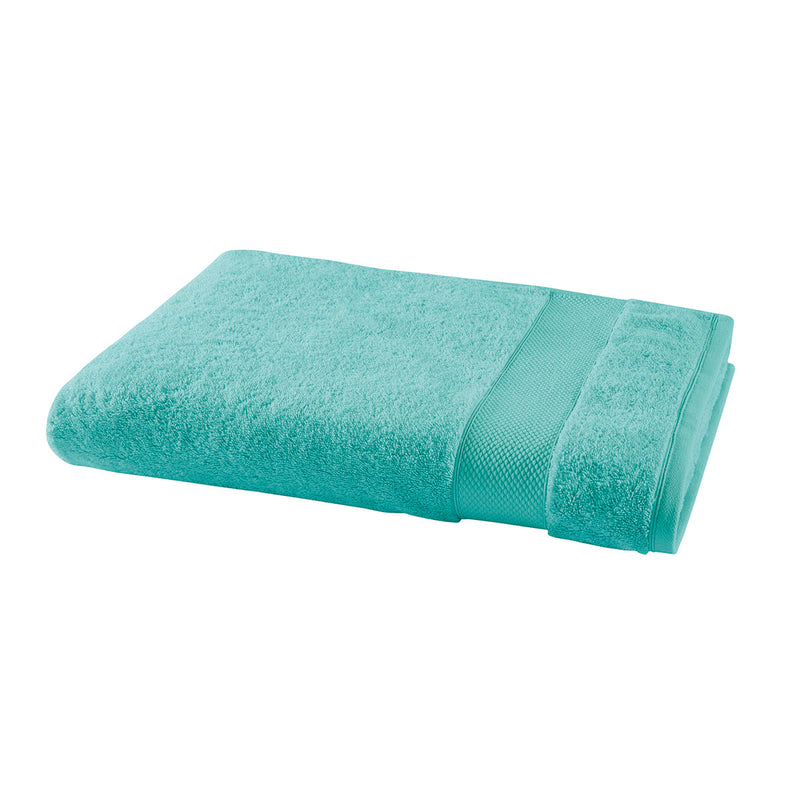 Drap De Douche - Éponge Unie - Turquoise