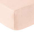 Washed Linen - Fitted Sheet - Nude