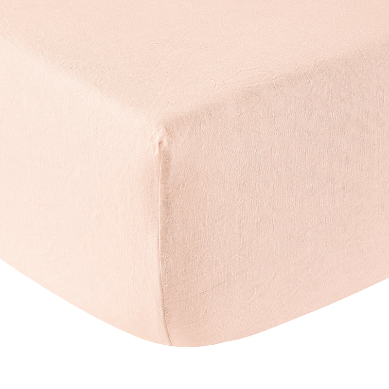 Drap Housse - Lin Lave - Nude