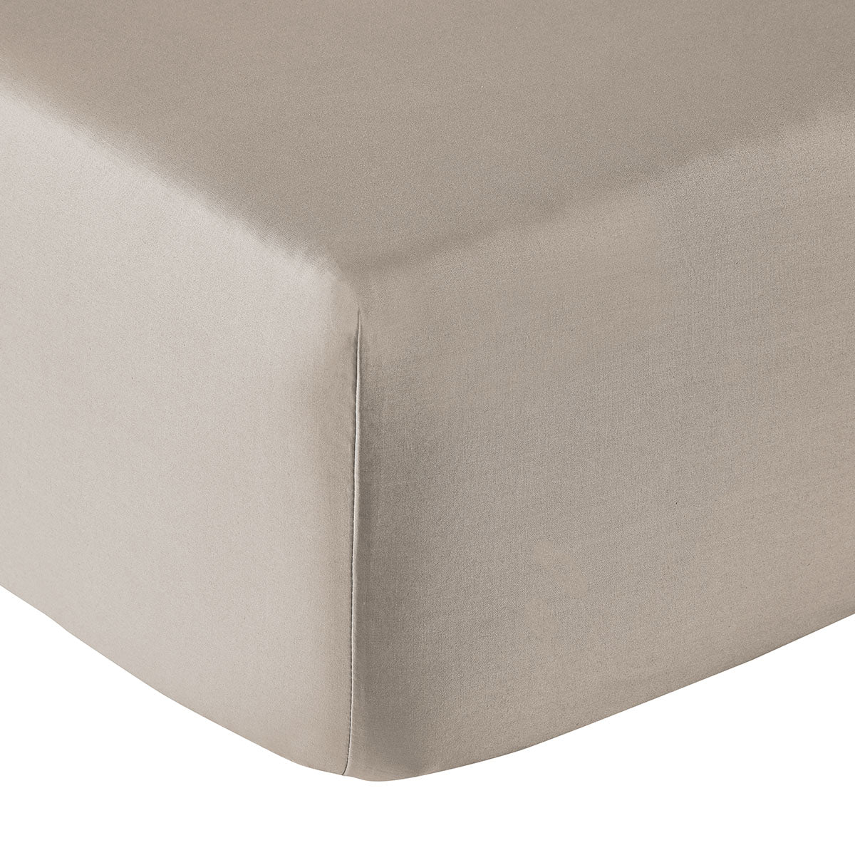 Percale Unie - Drap Housse - Gris Taupe