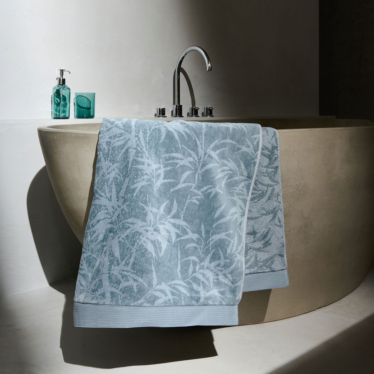 Contemplation - Bath Sheet - Blue