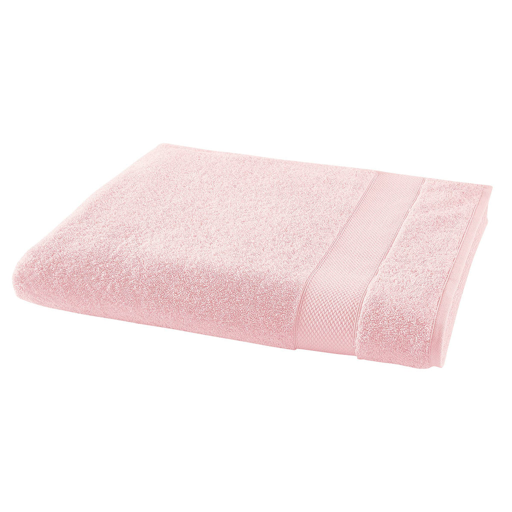 Éponge Unie - Drap de Bain - Rose Pâle
