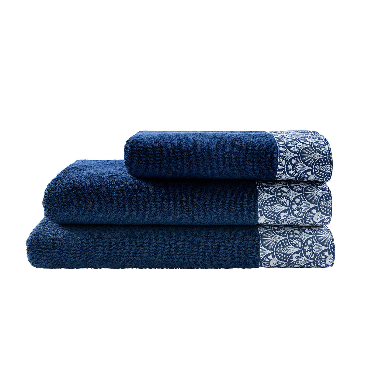 Galante - Bath Towel - Navy Blue