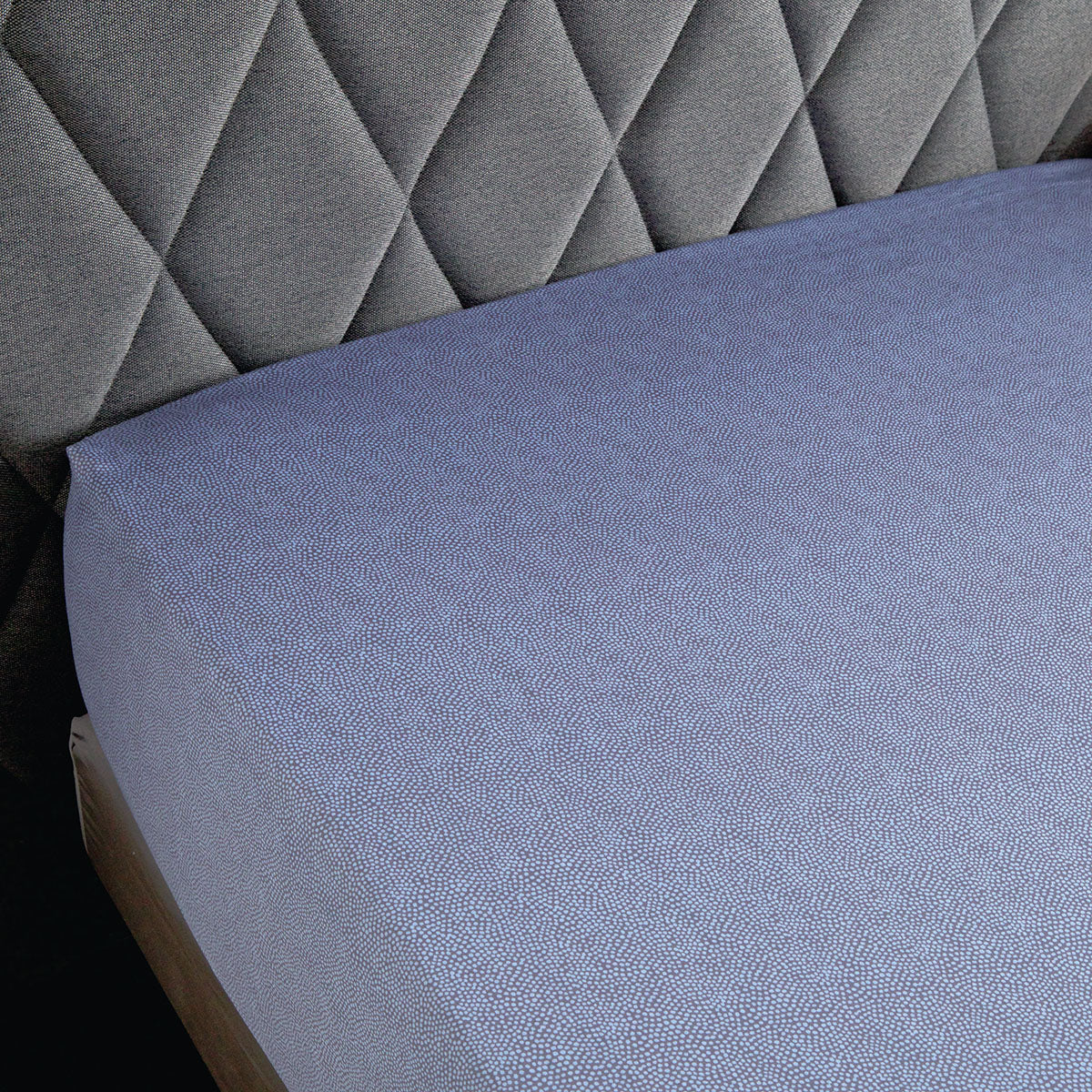 Imaginaire - Drap Housse - Bleu Nuit