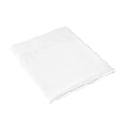 Satin Uni - Drap Plat - Blanc