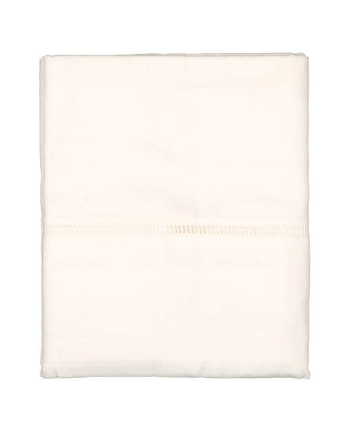 Drap Plat - Venezia - Satin - Crème