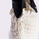 Sac Dream Macramé Noir & Naturel