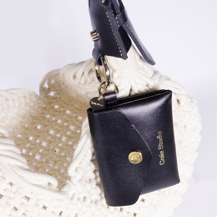 Sac Dream Macramé Noir & Naturel