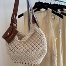 Sac Dream Macramé Noir & Naturel