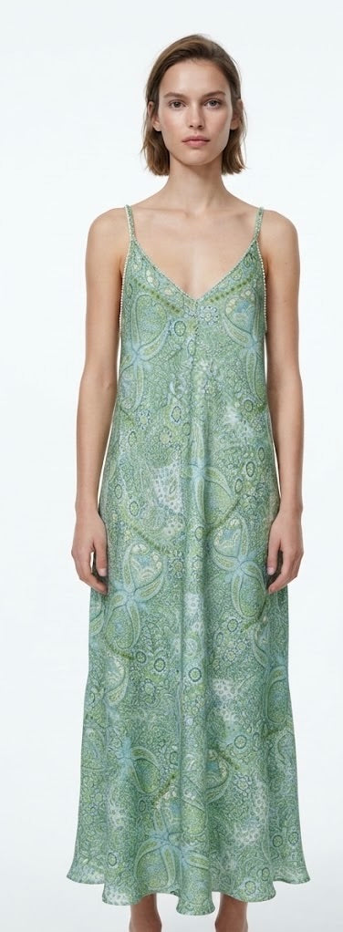 Vestido Dresden - Verde