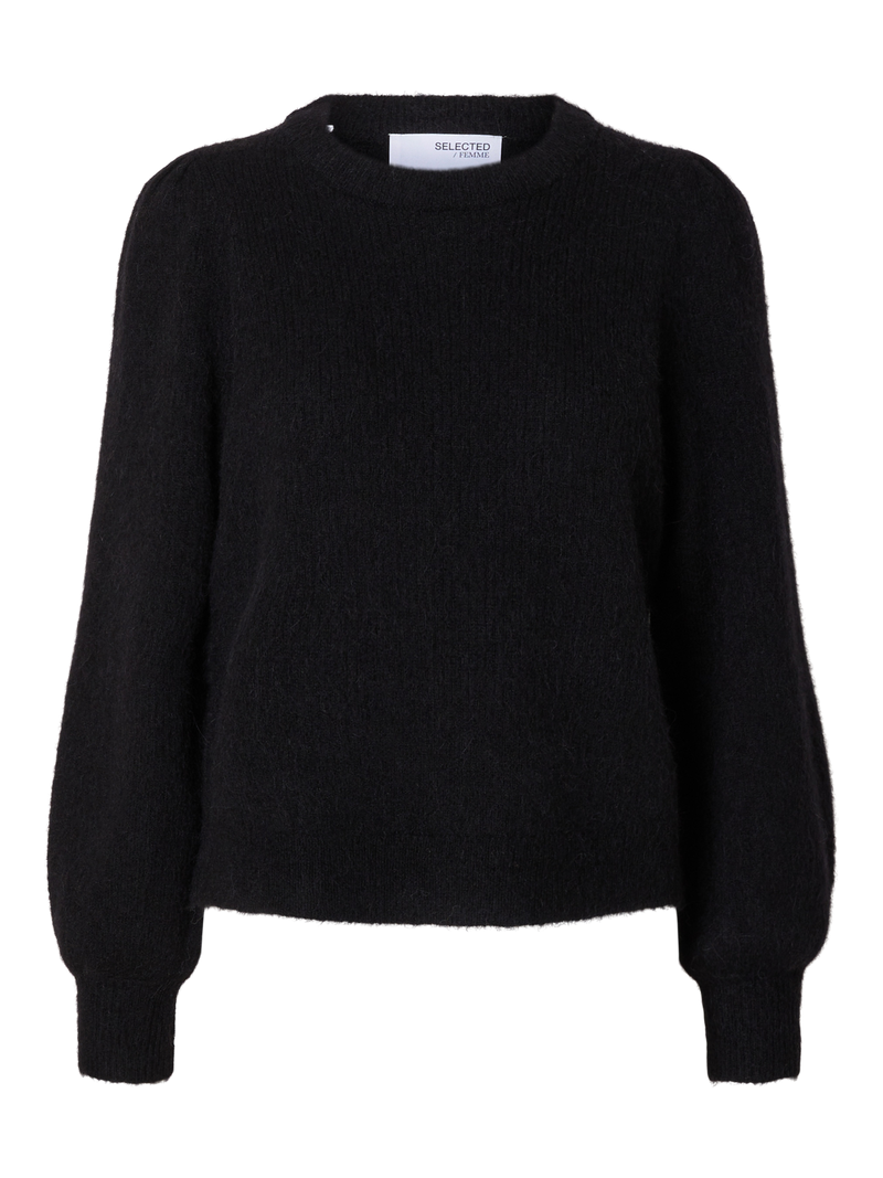 Pull En Maille - Black - Femme