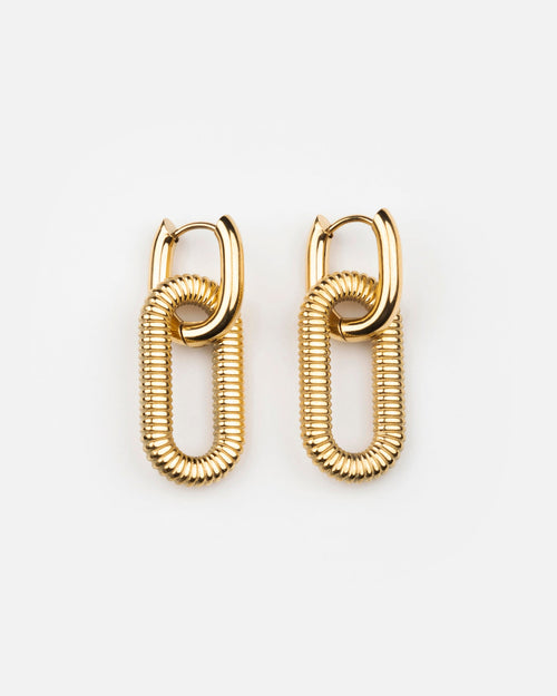 Hebilla de acero brillante - Dorado