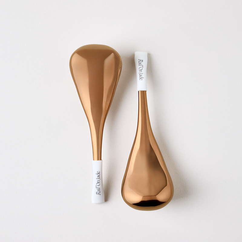 Duo Spoons Cryo-Outils Visage-Roll On Jade