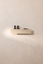 SHEA Duschable en diseño puristischem, ideal para Dusche und Bad, organizado Pflegeprodukte stilvoll.