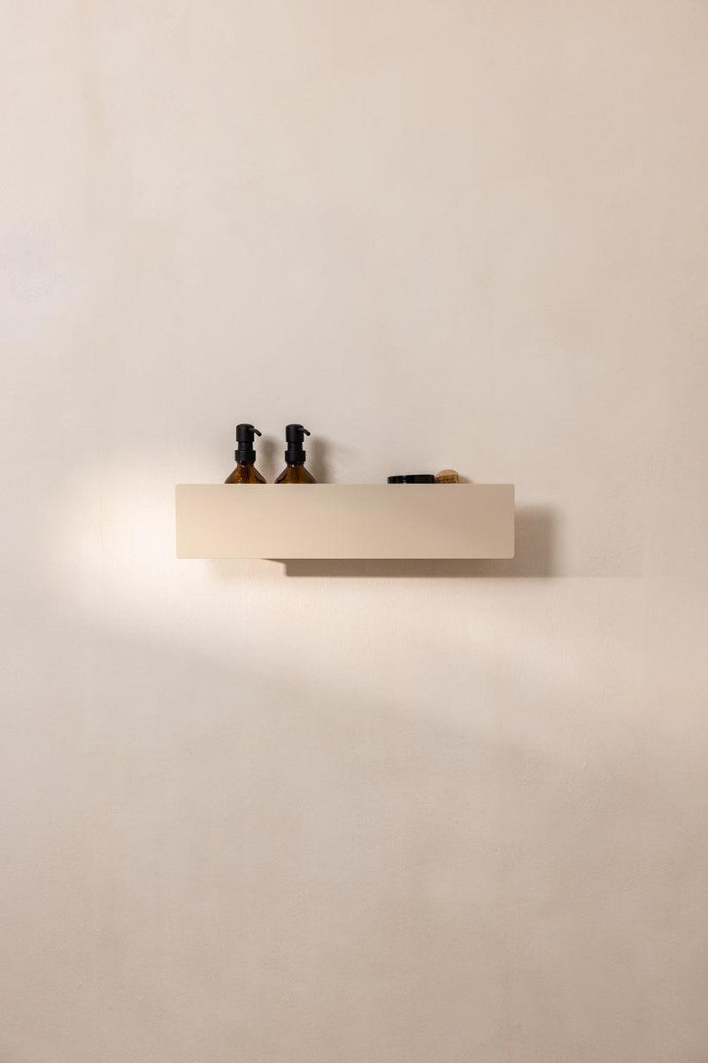 SHEA Duschablage en diseño puristischem, ideal para Dusche und Bad, organizado Pflegeprodukte stilvoll.