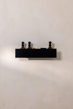 SHEA Duschable de diseño elegante, ideal para Dusche oder das Bad, mit Platz für Pflegeprodukte.