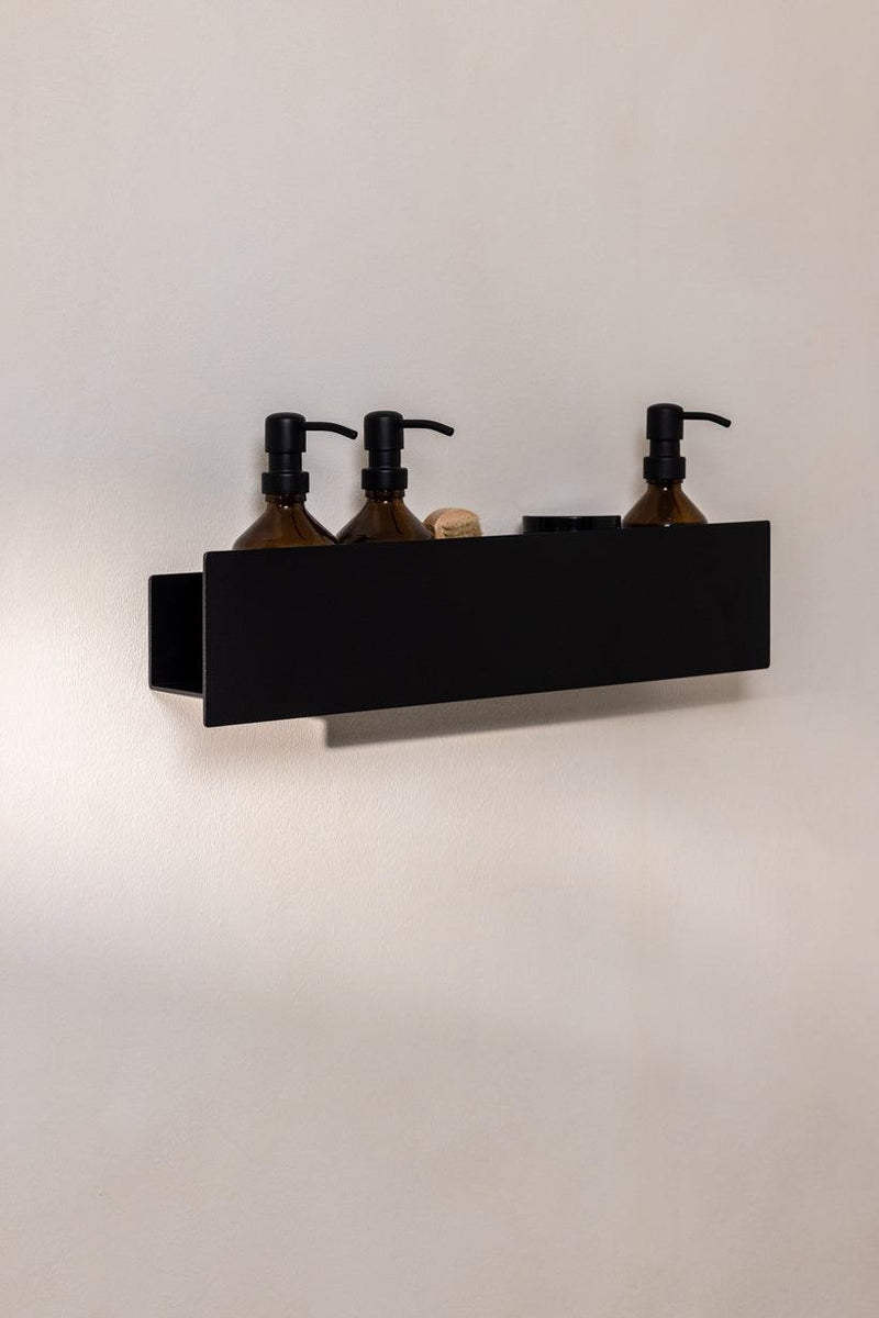 Conexión SHEA de aluminio con dos botellas para Duschgel y Pflegeprodukte, ideal para Bad y Dusche.