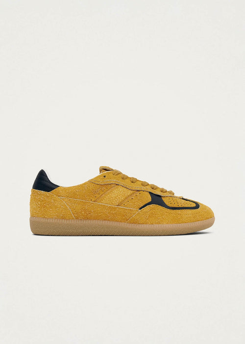 Tb.490 Rife Suede Fuzzy Yellow Leather Sneakers