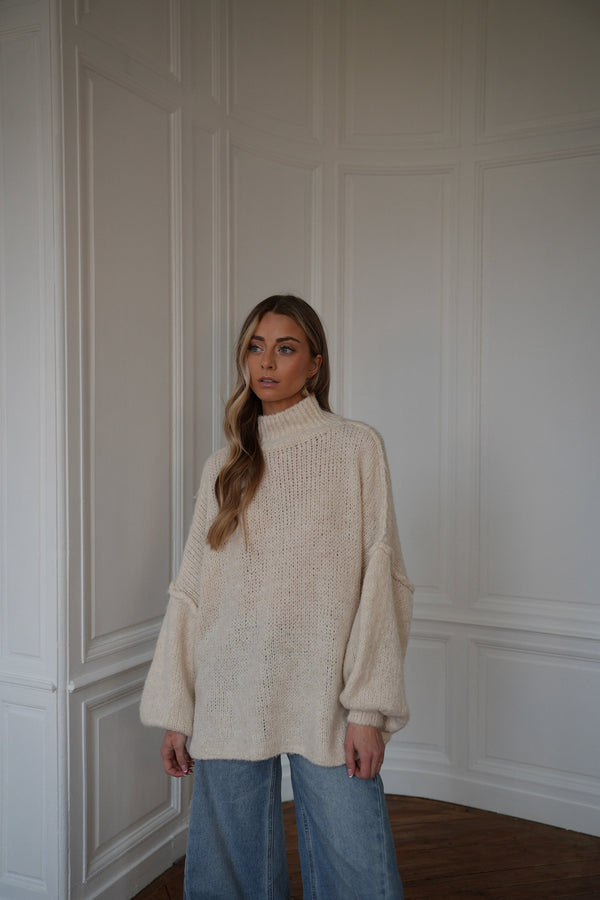 Maglione Ampio Liliane - Crema