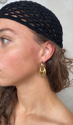 Coffee Bean Earrings