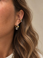 Boucles D'Oreilles Unora - Anneau Argent