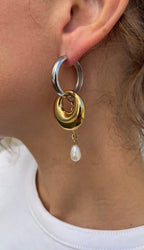 Boucles D'Oreilles Asymmetric Grunge