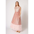 Vestido Largo Chantilly - Meringue
