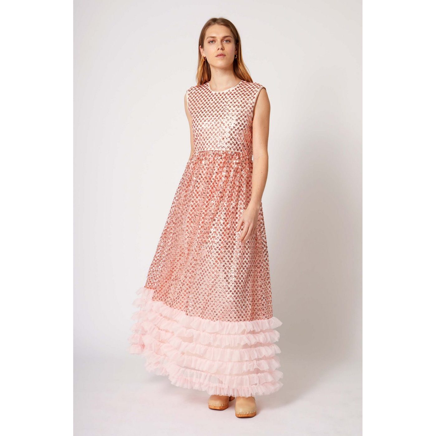 Vestido Largo Chantilly - Meringue