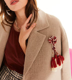 Loose Maeva Coat - Beige