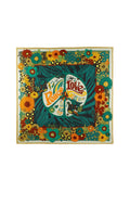 Foulard Peacelove Vert