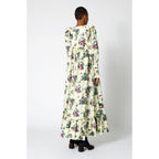 Wide Toile De Jeux Eté Dress - Vanilla