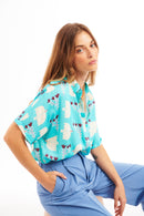 Blouse - Turquoise