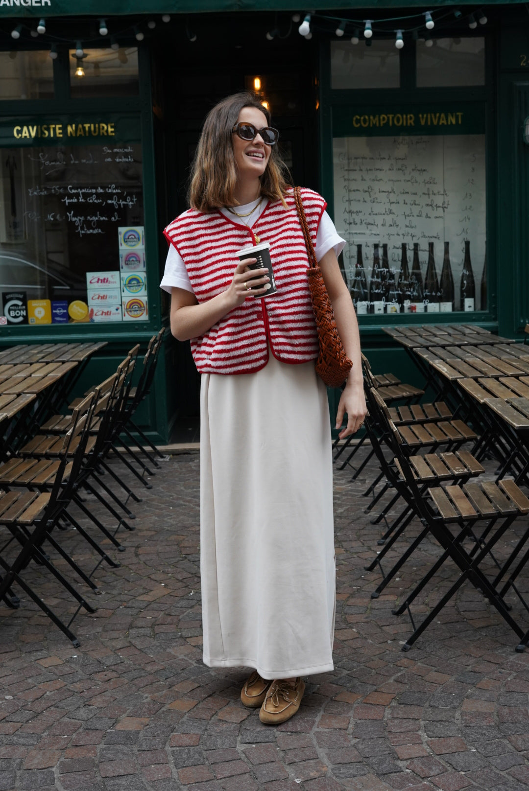 Long Skirt Lison Ecru