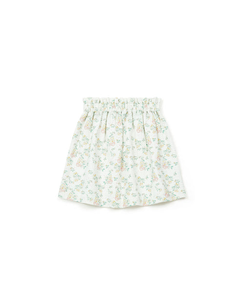 Jupe Fille Ruche 100% Coton Bio