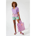 Short Kilim - Lilas