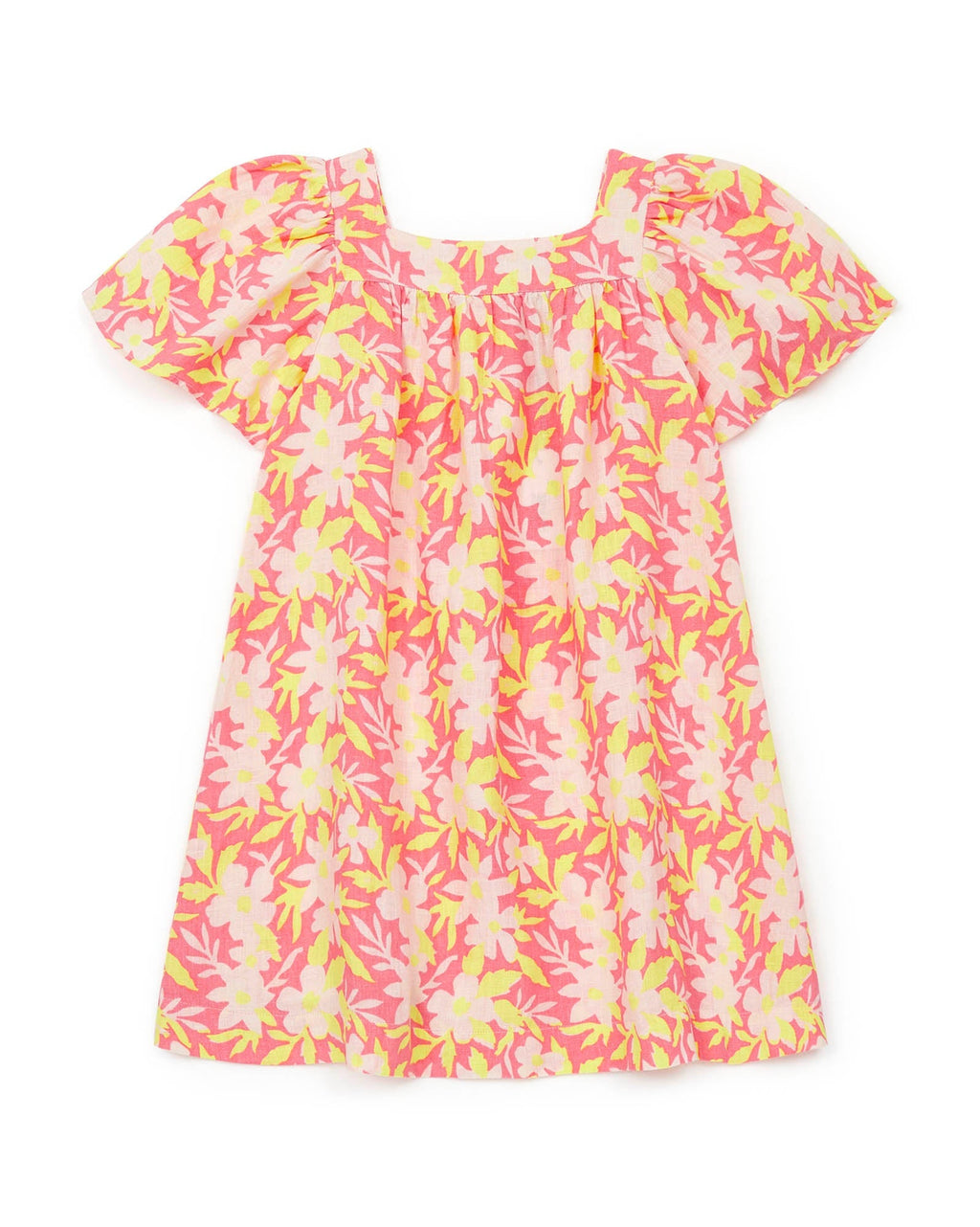 Vestido Naranja Floral