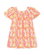 Vestido Naranja Floral