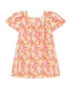 Vestido Naranja Floral