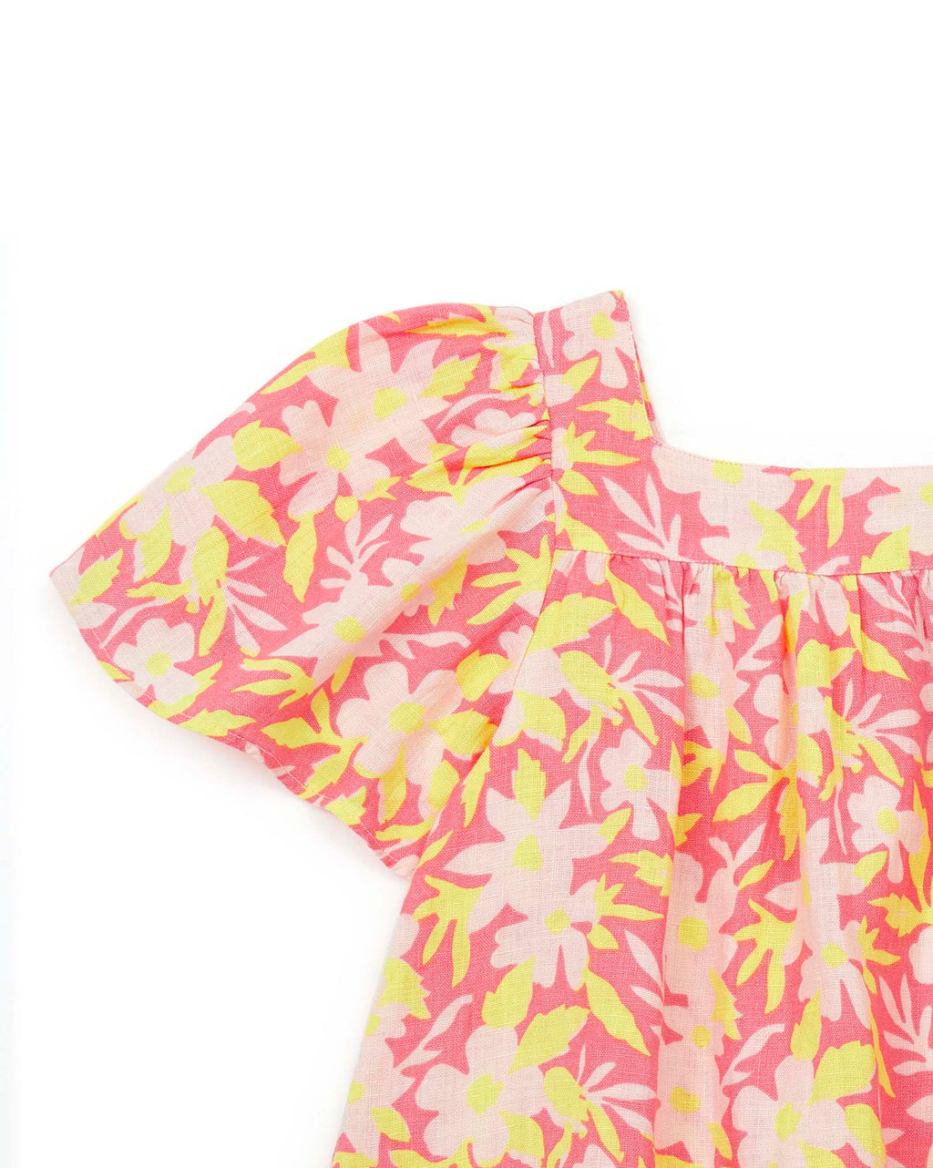 Vestido Naranja Floral
