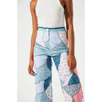 Pantalones de patchwork - Patchwork