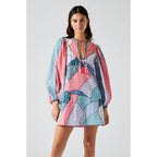 Robe Courte Patchwork - Patchwork