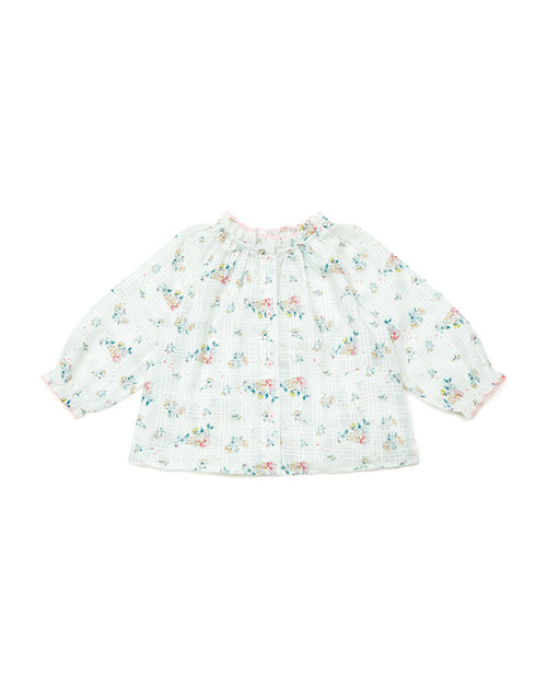 Blouse Bébé Double Gaze De Coton Bio