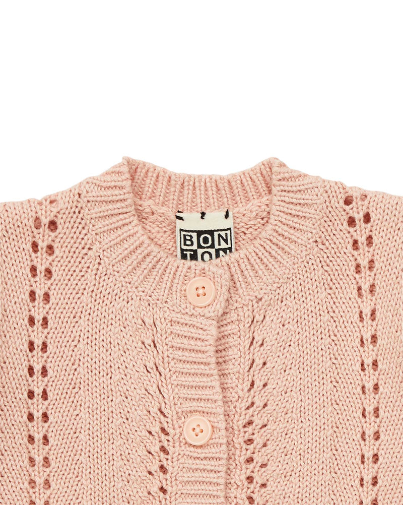 Cardigan Maille Ajourée Bébé